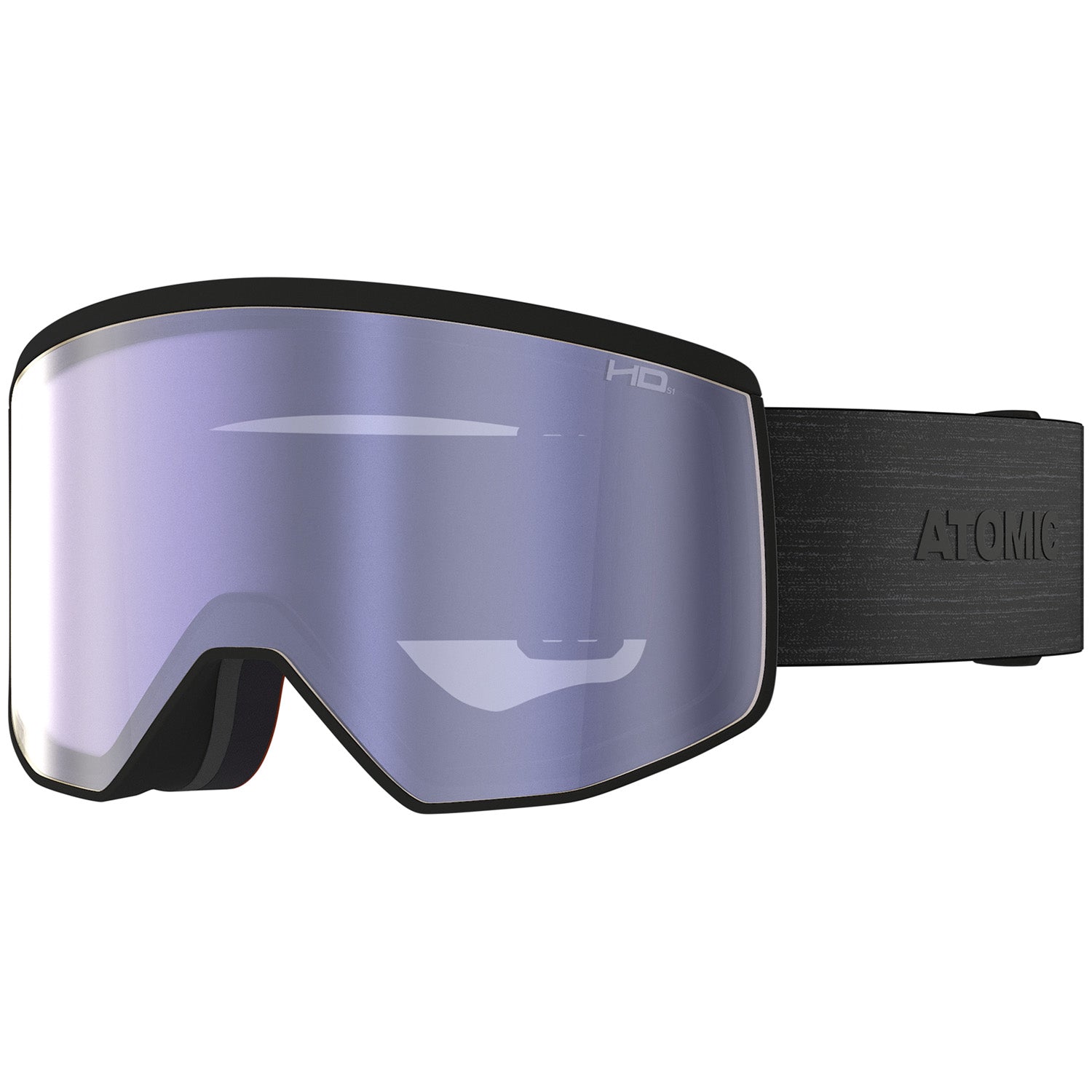 atomic goggles lenses Atomic Four Pro L Hd Ski goggles-All Black