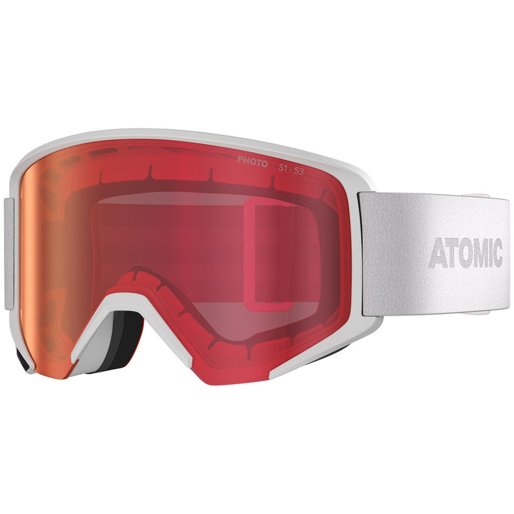Atomic Savor L Photo Goggles White/Red Photo