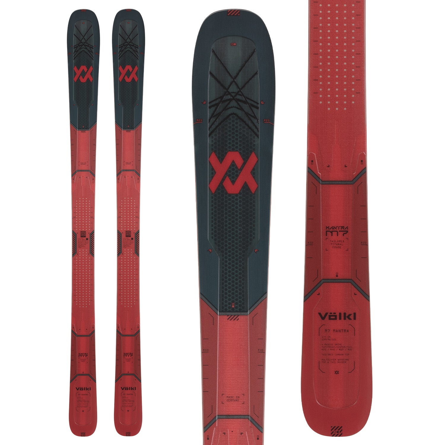 Volkl MANTRA ✕ MARKER COMP14.0 Volkl Mantra Skis 2014 - Men's w/ Marker Griffon 13 Bindings