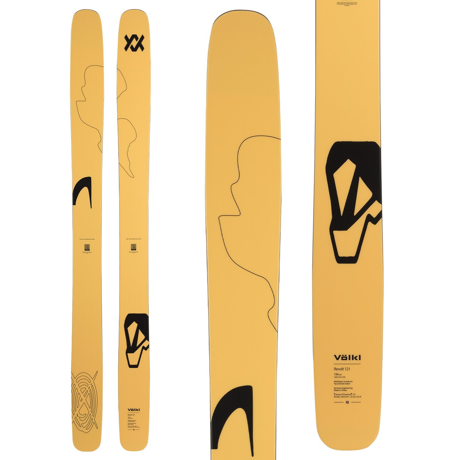 Völkl Revolt 121 Skis 2026
