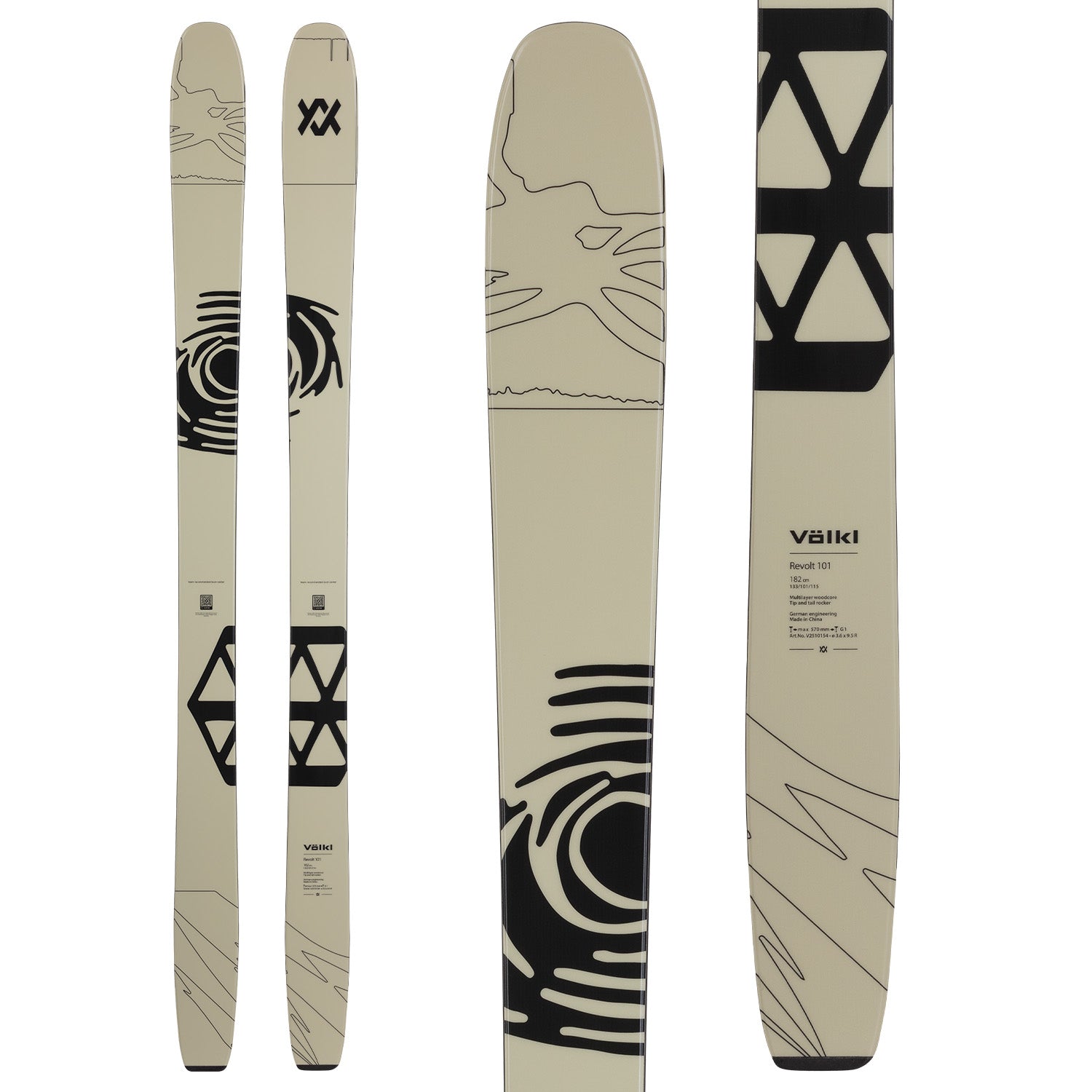 Völkl Revolt 101 Skis 2026