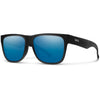 Matte Black/ChromaPop Glass Polarized Blue Mirror