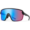 Matte Black/ChromaPop Low Light Rose Blue Mirror+Clear