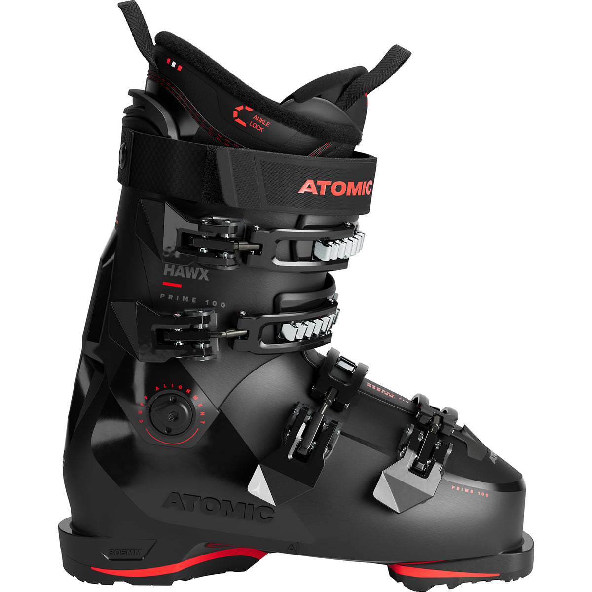 Atomic Hawx Prime 100 Ski Boots 2026 Black