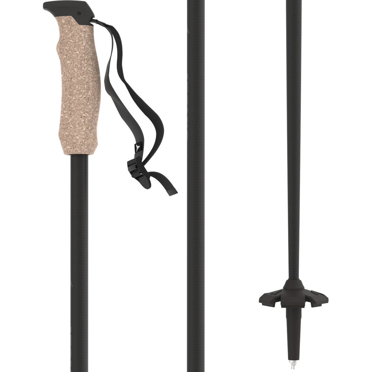Atomic AMT Carbon Ski Poles 2026 Black