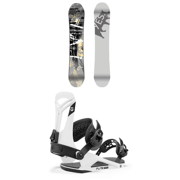 Yes. Basic UnInc RDM XTRM Snowboard + Union Flite Pro Snowboard Bindings 2025