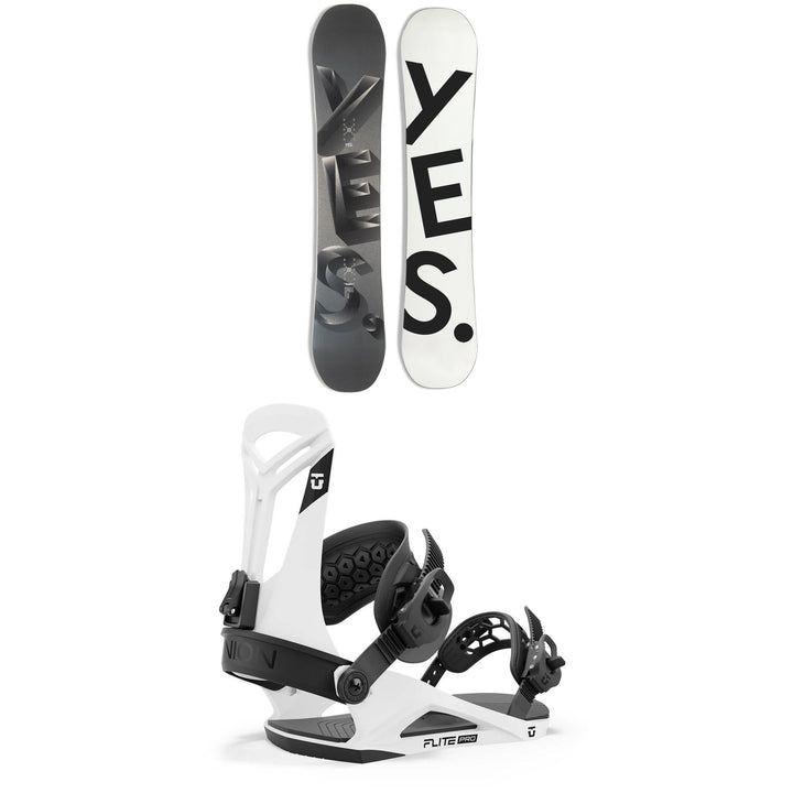 Yes. Basic Snowboard 2024 + Union Flite Pro Snowboard Bindings