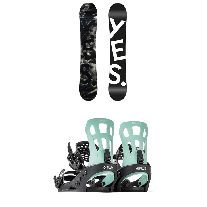 Yes. Basic Snowboard 2023 + Flux EM Snowboard Bindings