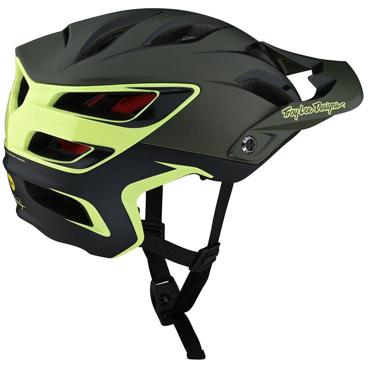 Troy Lee Designs A3 MIPS Bike Helmet Glass Green