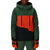 686 Geo Insulated Jacket - Boys' Moss Green Colorblock