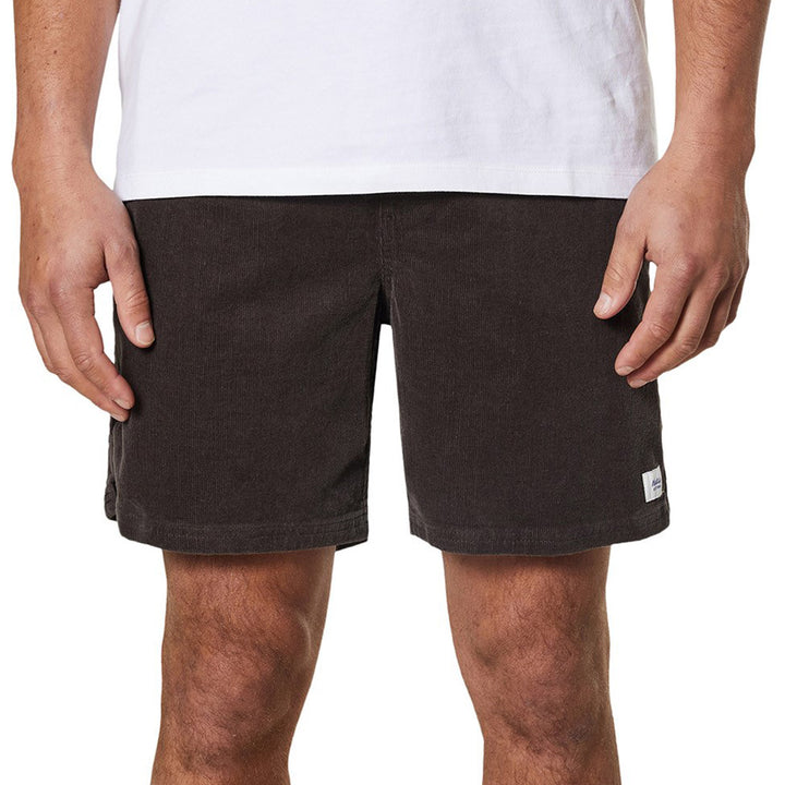 Katin Cord Local Shorts - Men's Black Wash