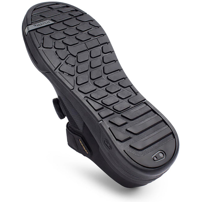 Crank Brothers Stamp BOA Shoes Black/Gold/Black