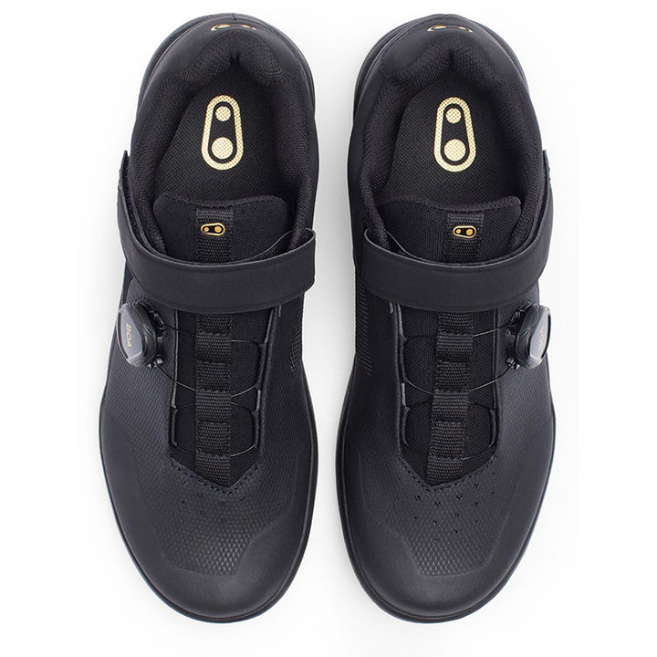 Crank Brothers Stamp BOA Shoes Black/Gold/Black