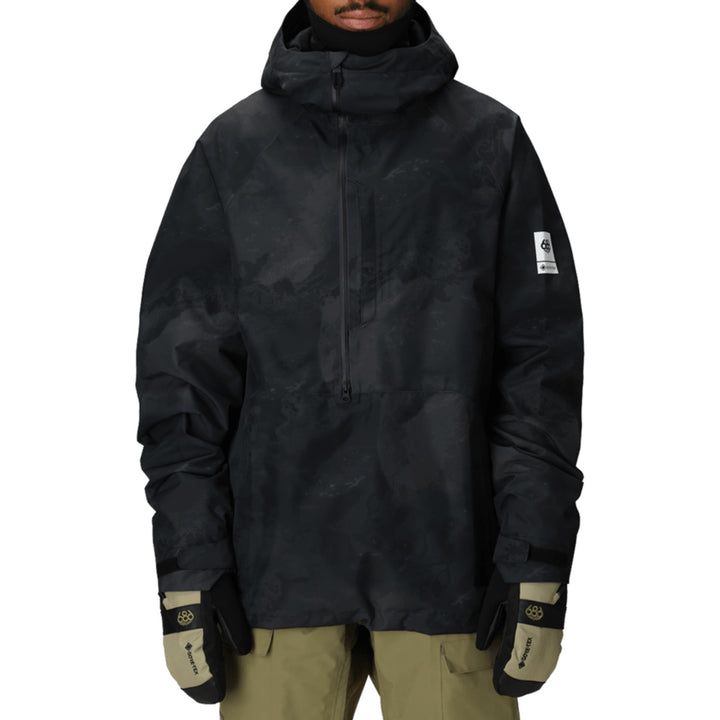 686 GORE-TEX Fragment Shell Anorak - Men's Black Hemisphere