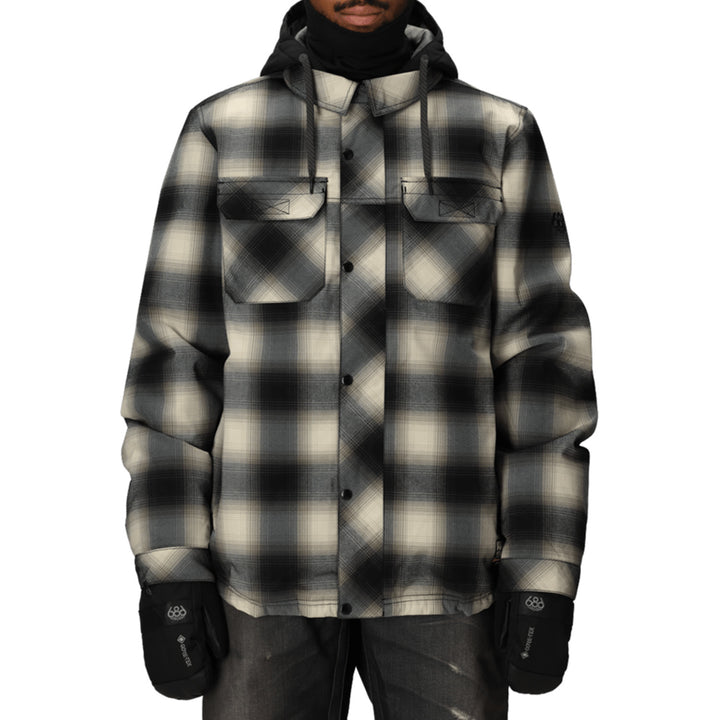 686 Woodland Insulated Jacket - Men's Limestone Plaid