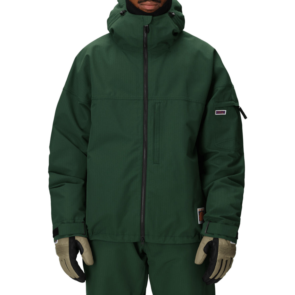 686 Dojo Shell Jacket - Men's Moss Green Ripstop