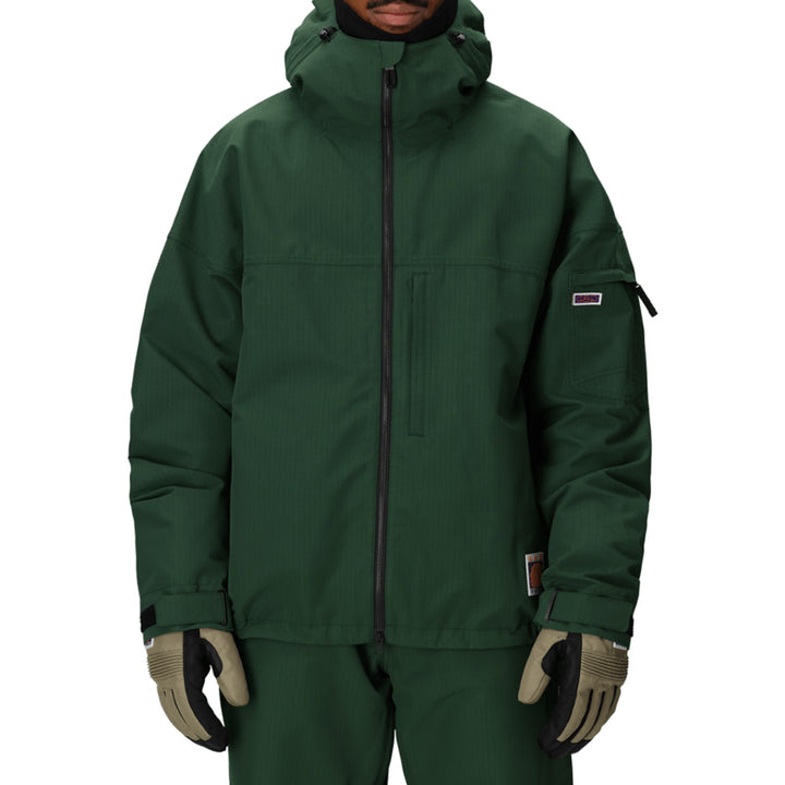 686 Dojo Shell Jacket - Men's Moss Green Ripstop
