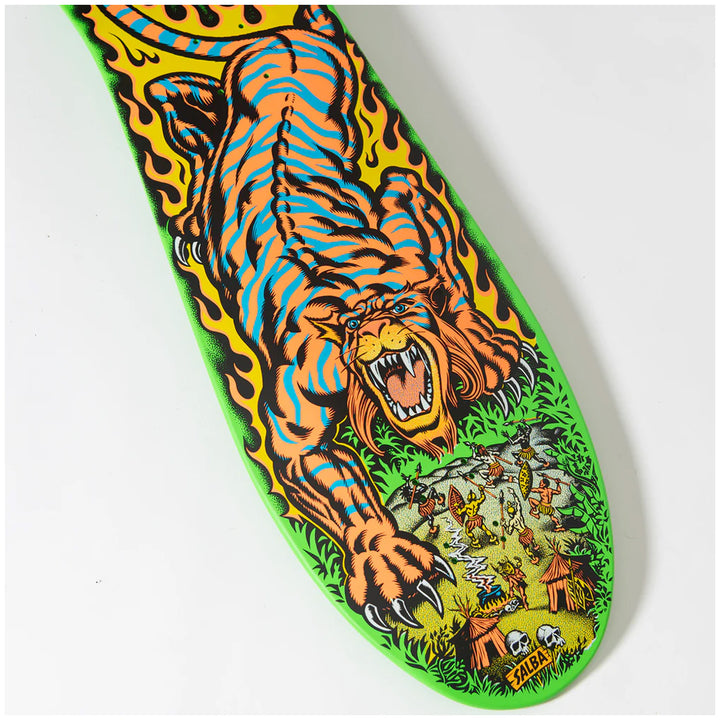 Santa Cruz Skateboards Salba Tiger Reissue 10.3 Skateboard Deck