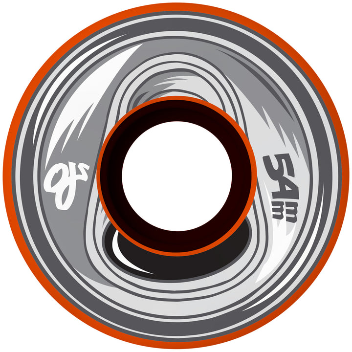 OJ Frozen Energy Keyframe 92a Skateboard Wheels Orange