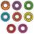 Bronson Speed Co. G3 Alex Midler Pro Skateboard Bearings