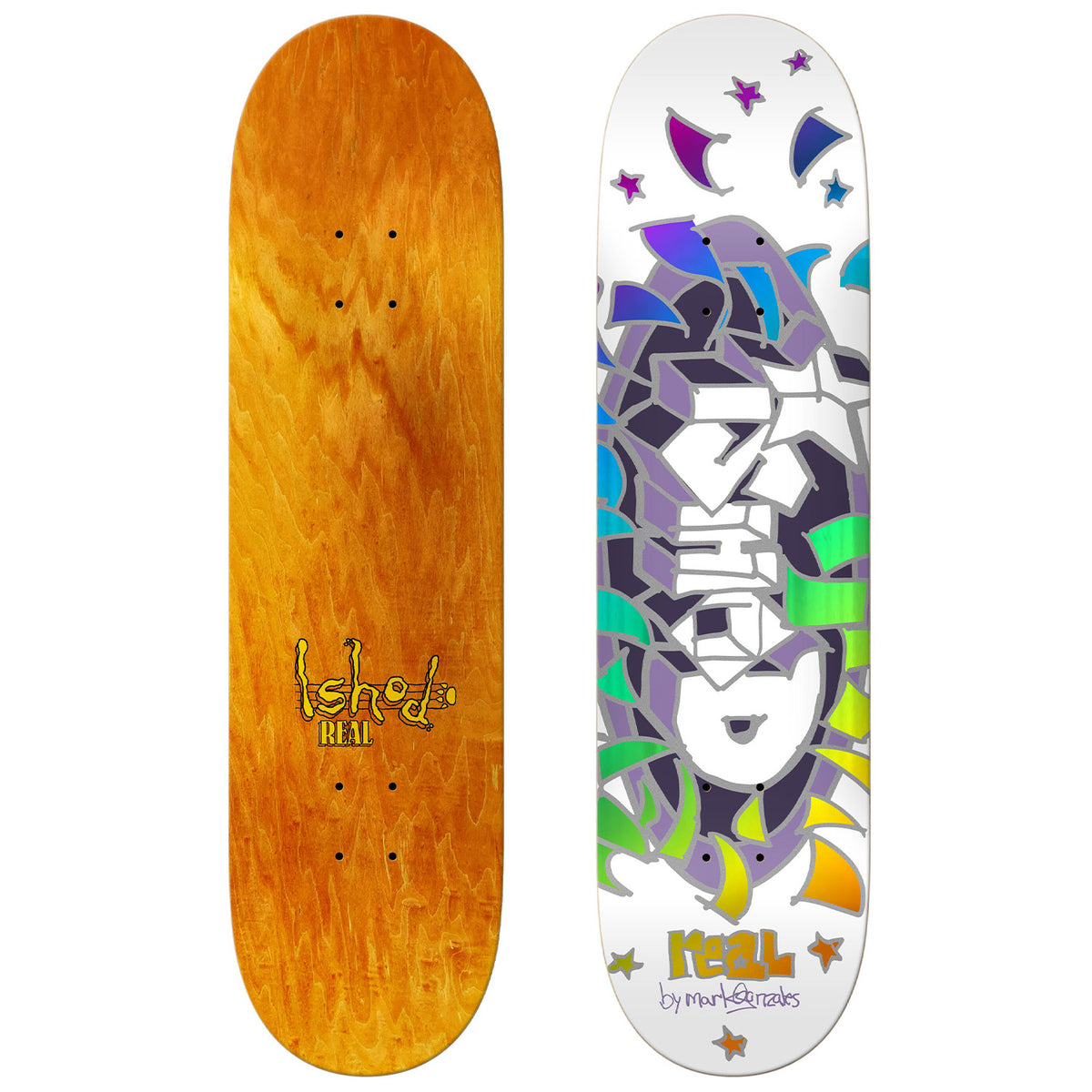 Real Ishod Oval Party 8.25 Skateboard Deck