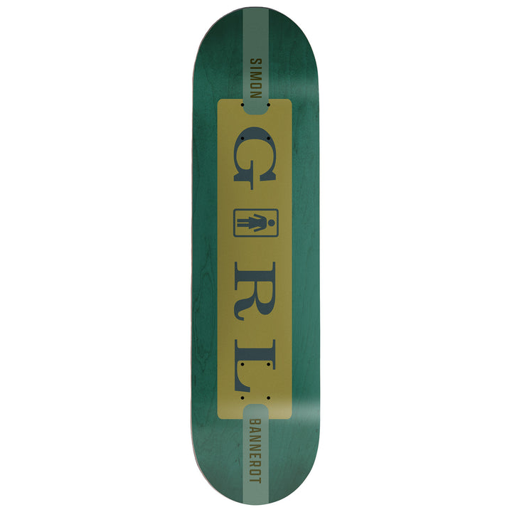 Girl Bannerot Serif 8.5 Skateboard Deck