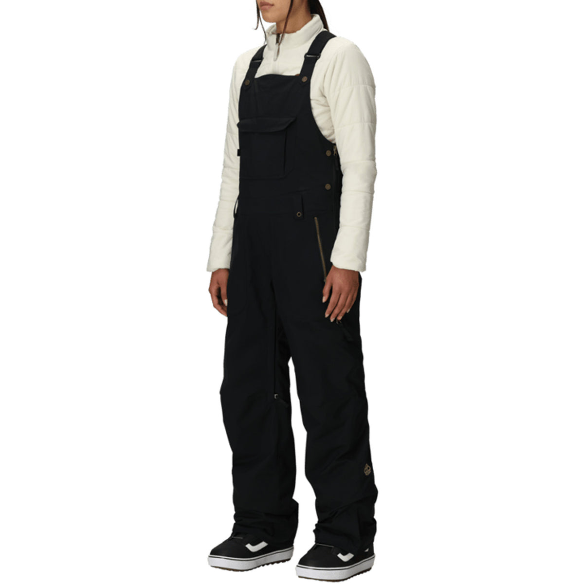 686 Black Magic Insulated Bibs - Women's Black