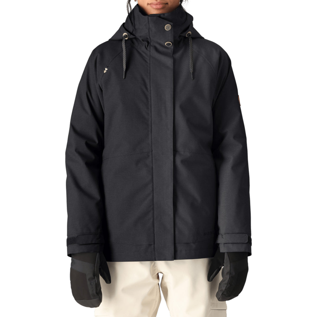 686 SMARTY Jacket 3-in-1 Spellbound Jacket - Women's Black Herringbone