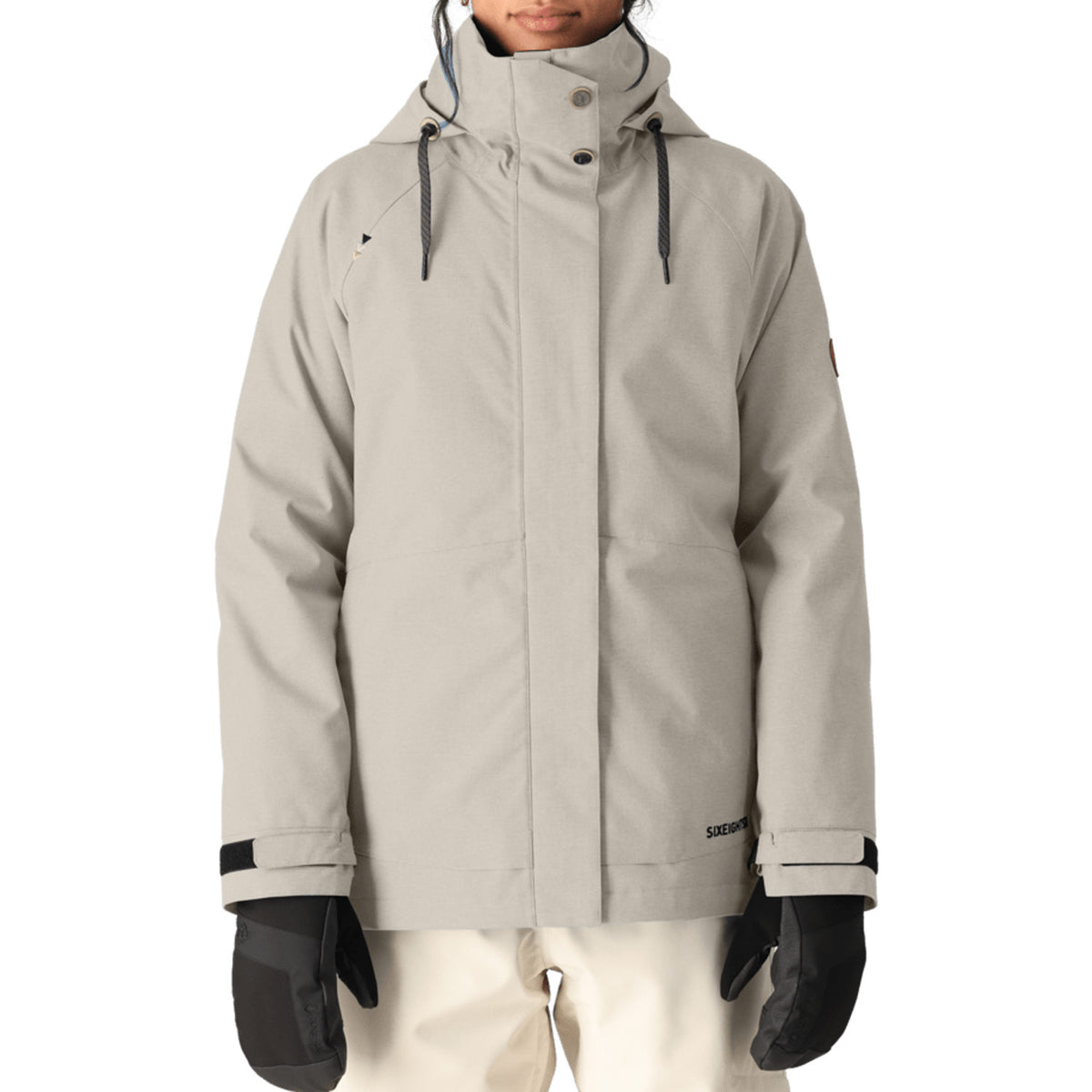 686 SMARTY Jacket 3-in-1 Spellbound Jacket - Women's Limestone Dobby