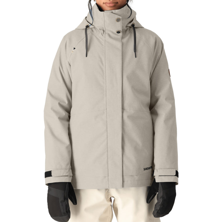686 SMARTY Jacket 3-in-1 Spellbound Jacket - Women's Limestone Dobby