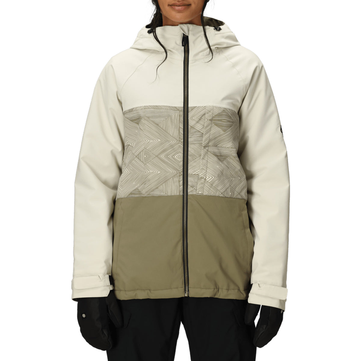 686 Athena Insulated Jacket - Women's Limestone Colorblock
