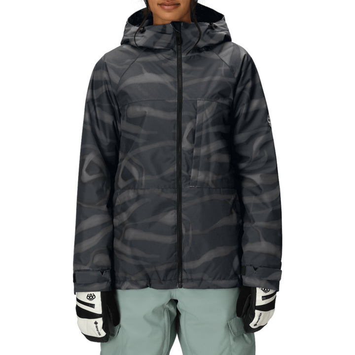 686 Athena Insulated Jacket - Women's Black Vapors