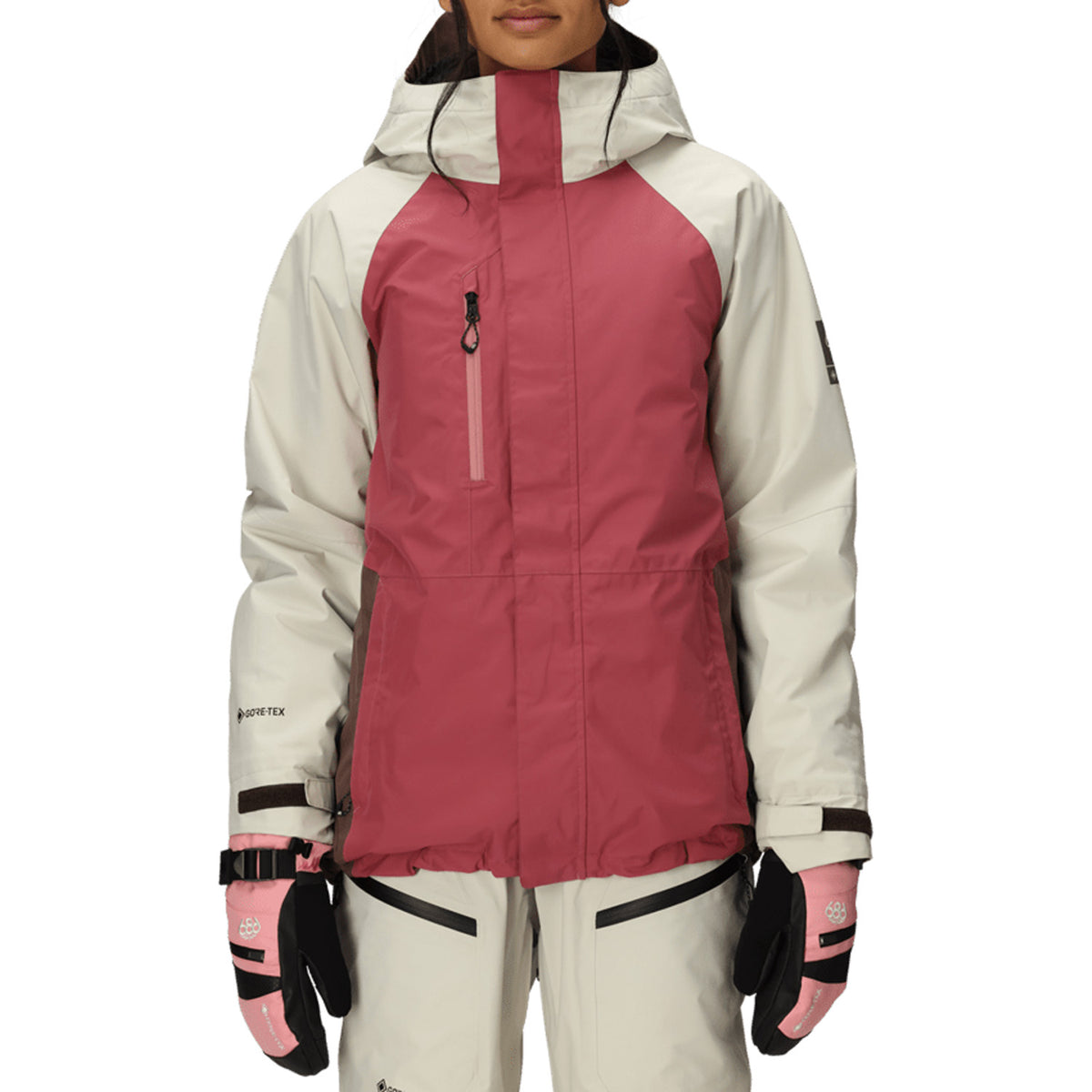 686 GORE-TEX Willow Insulated Jacket - Women's Rosewood Colorblock