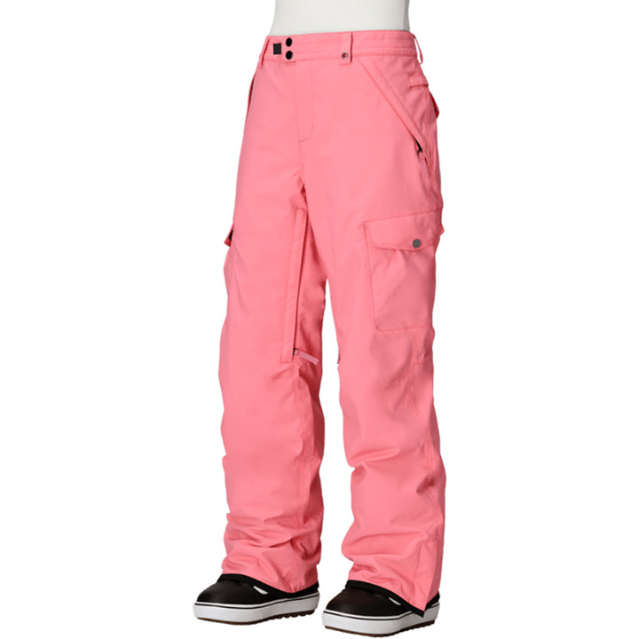 686 Aura Insulated Cargo Pants - Women's Geranium Pink