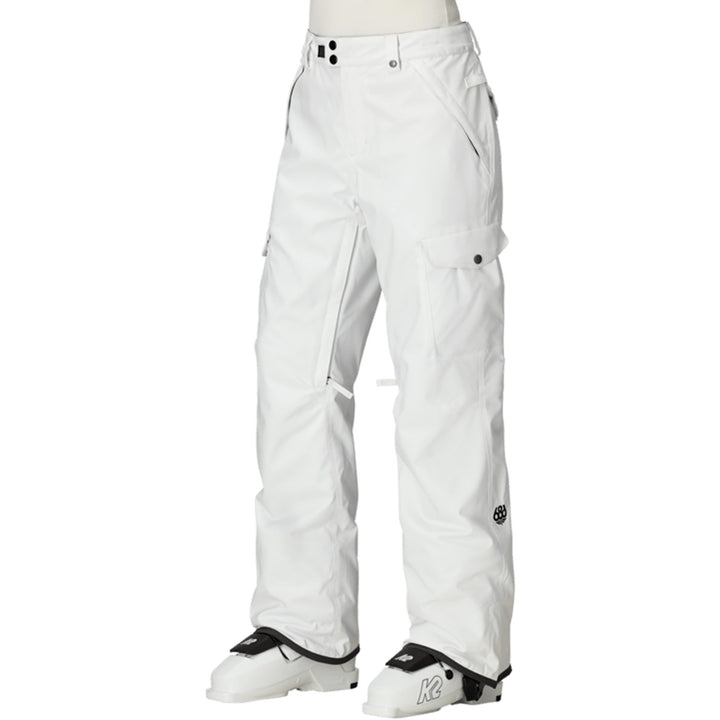 686 Aura Insulated Cargo Pants - Women's White