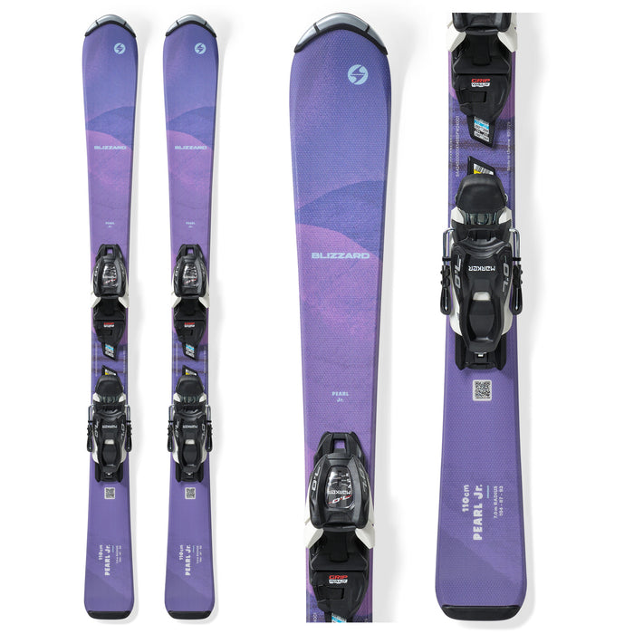 Blizzard Pearl Jr Skis + 7.0 FDT Bindings - Kids' 2026