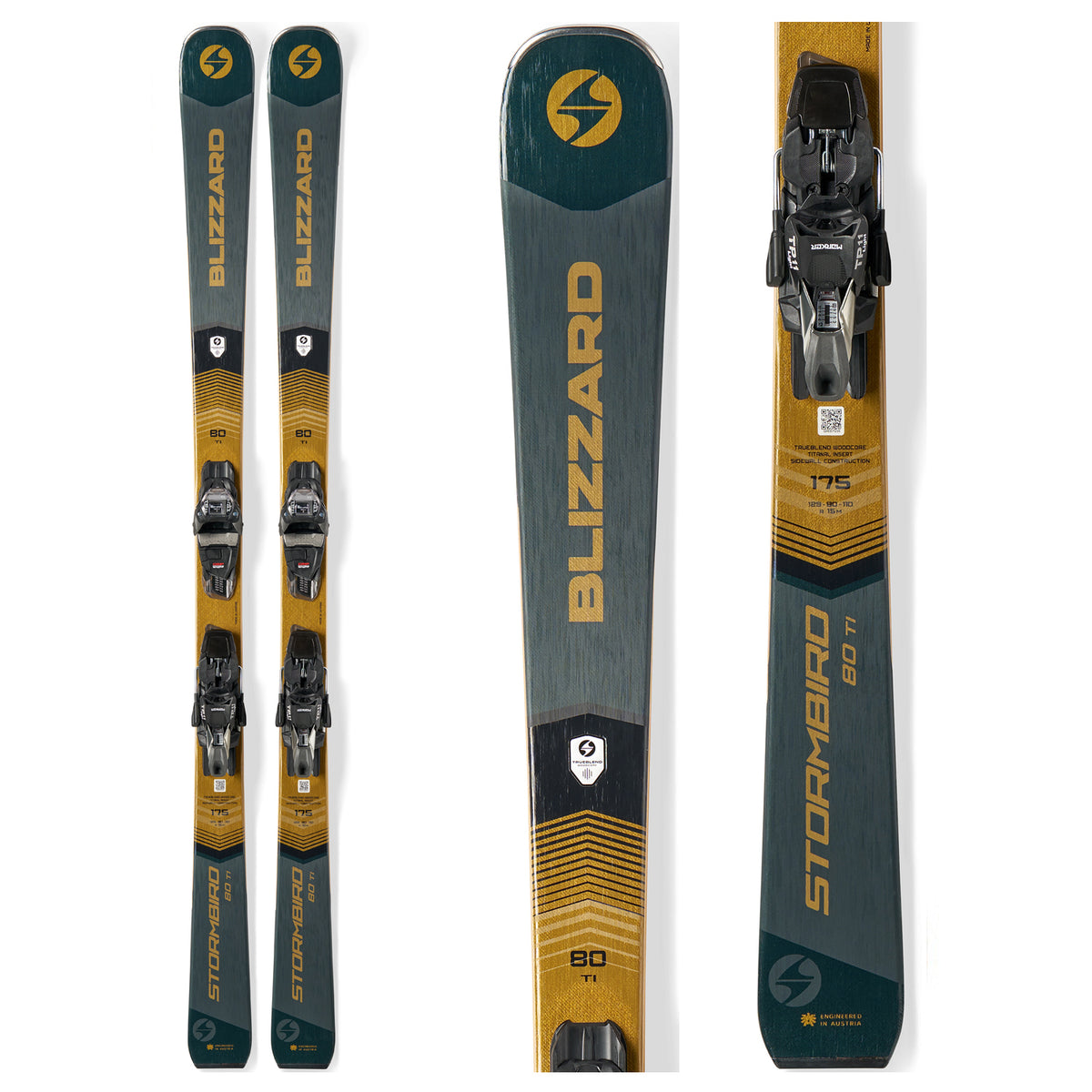 Blizzard Stormbird 80 TI Skis + TP 11 Bindings 2026