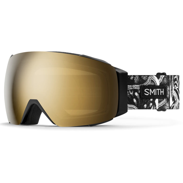 Smith I/O MAG Goggles Tyler Keaton Robbins Artist Series/ChromaPop Sun Black Gold Mirror+ChromaPop Storm Blue Sensor Mirror