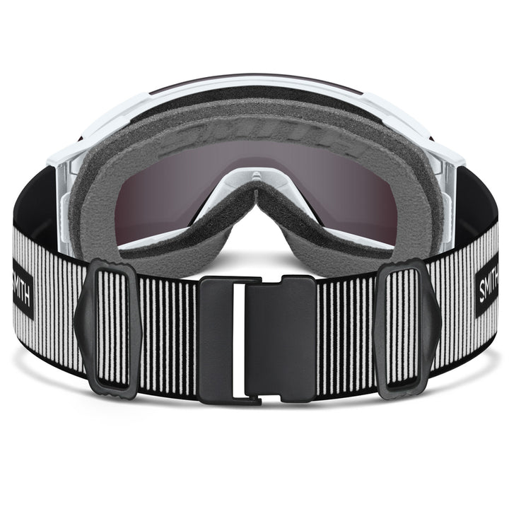 Smith I/O MAG XL Goggles White Fade Out/ChromaPop Sun Black+ChromaPop Storm Blue Sensor Mirror