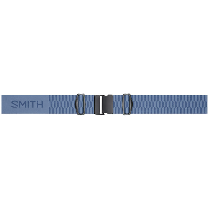 Smith 4D MAG XL Low Bridge Fit Goggles Granite Blue/ChromaPop Everyday Blue Mirror+Chromapop Storm Blue Sensor Mirror