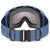 Smith 4D MAG XL Low Bridge Fit Goggles Granite Blue/ChromaPop Everyday Blue Mirror+Chromapop Storm Blue Sensor Mirror