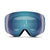Smith 4D MAG XL Low Bridge Fit Goggles Granite Blue/ChromaPop Everyday Blue Mirror+Chromapop Storm Blue Sensor Mirror