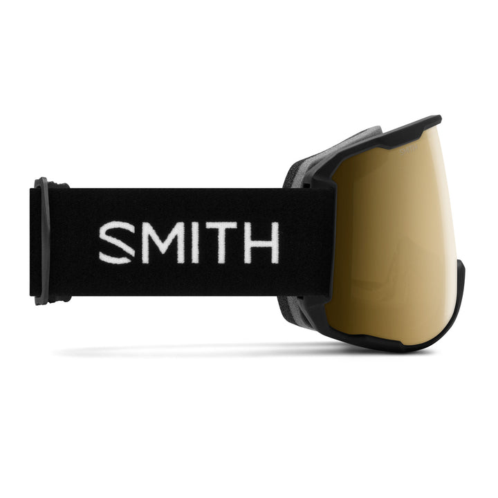 Smith Preview Low Bridge Fit Goggles Black/ChromaPop Sun Black Gold Mirror
