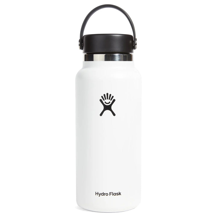 evo International Women's Day Hydro Flask 32oz Water Bottle IWD White