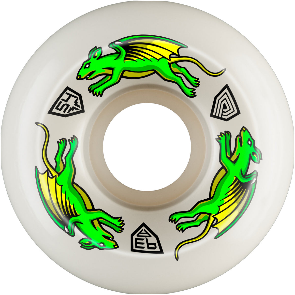 Powell Peralta Dragon Formula Nano Rat A2 93a Skateboard Wheels