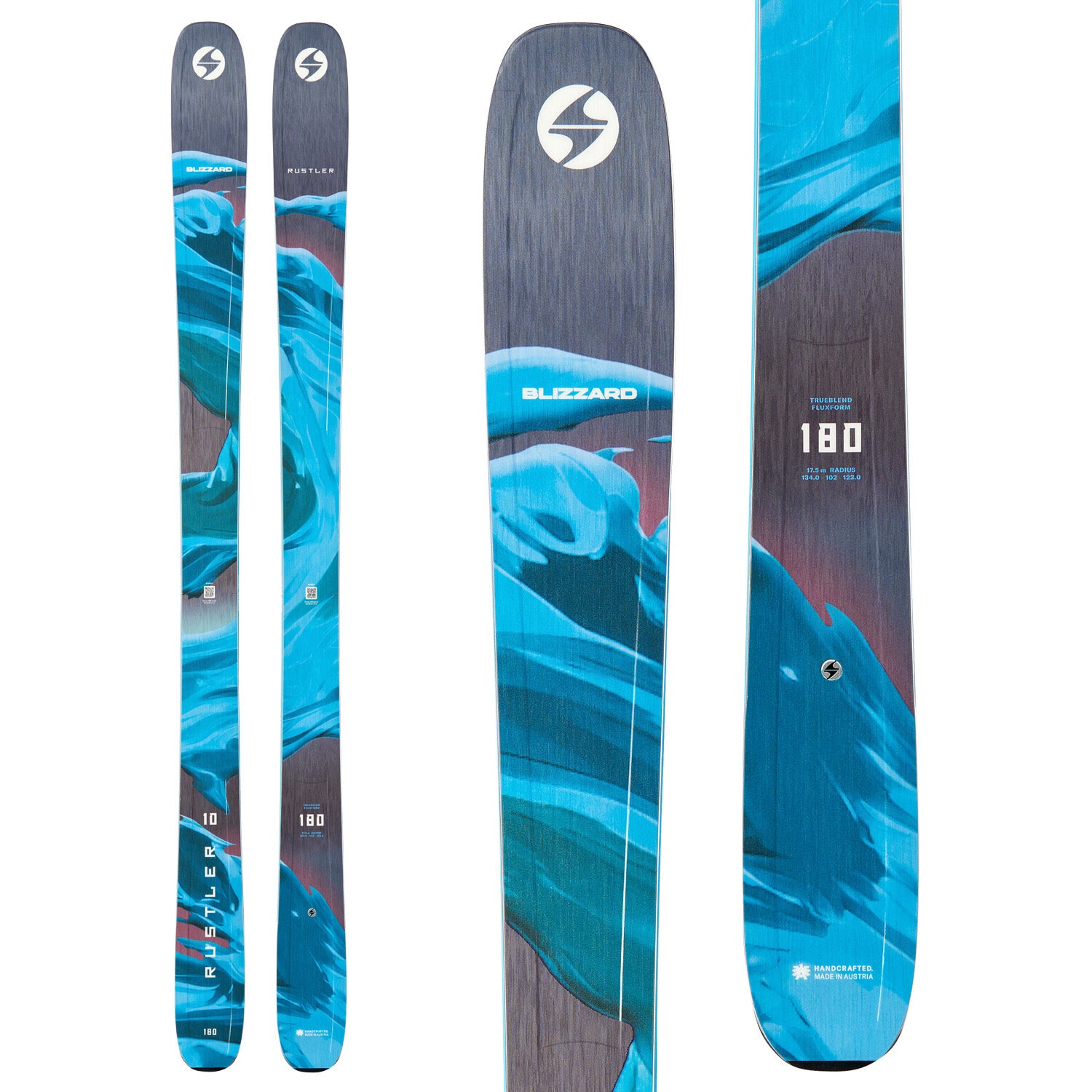 Blizzard Rustler 10 Skis 2026 – evo