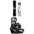 GNU Money C2E Snowboard - Blem + Flux EM Snowboard Bindings 2024