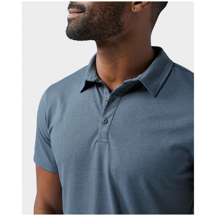 Stio Divide Polo - Men's Stormy Weather Heather