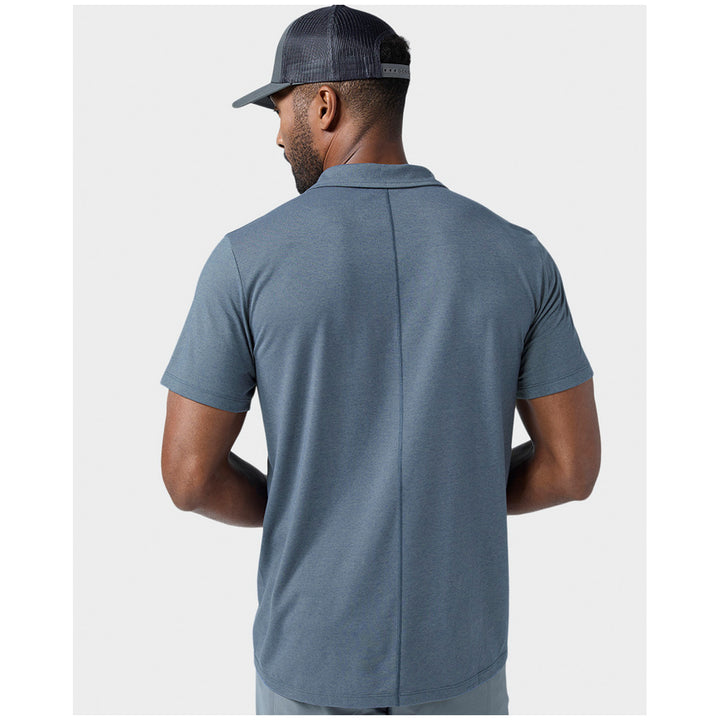 Stio Divide Polo - Men's Stormy Weather Heather