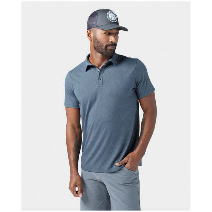 Stio Divide Polo - Men's Stormy Weather Heather